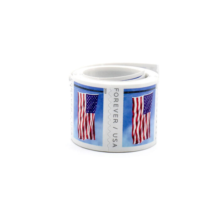 2019 Flag forever stamps Coil of 100 Stamps - Image 3