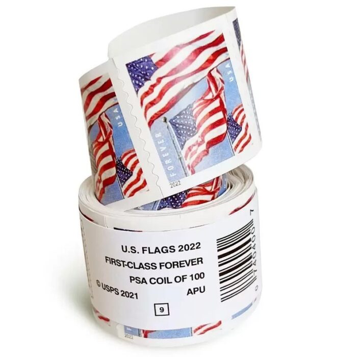 2018 Flag Forever Stamps Rolls of 100 stamps - Image 6