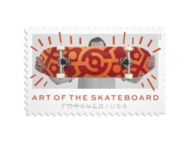 Art of the Skateboard Stamps