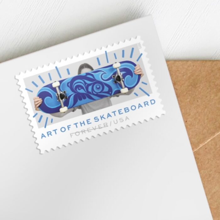 2023 Stamps Art of the Skateboard Forever Stamps - Image 3