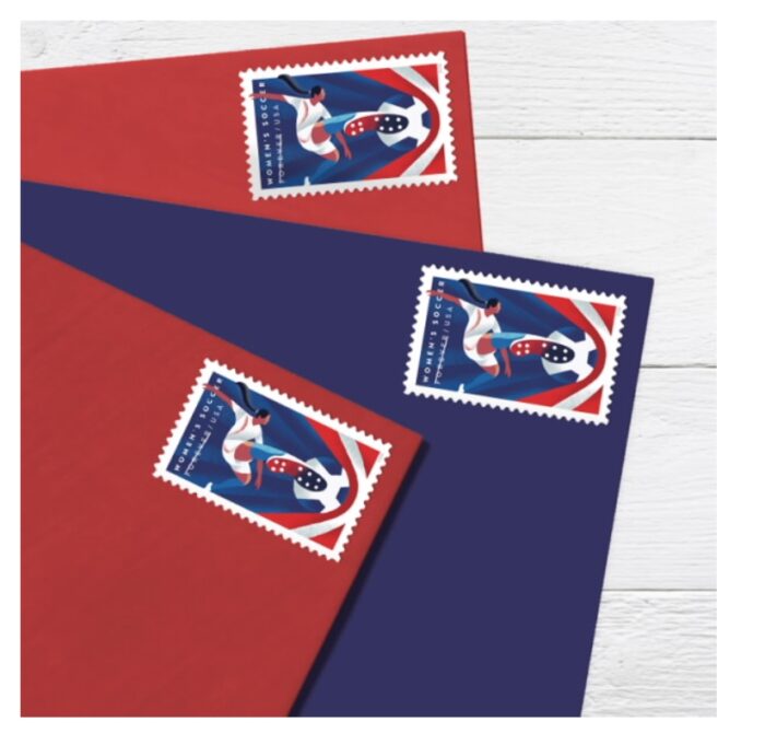 2023 Stamps Women Soccer Forever Stamps - Image 3