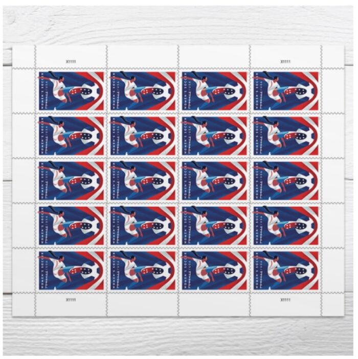 2023 Stamps Women Soccer Forever Stamps - Image 4