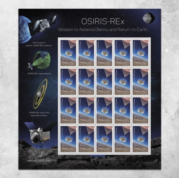 2023 Stamps OSIRIS REx Forever Stamps - Image 4