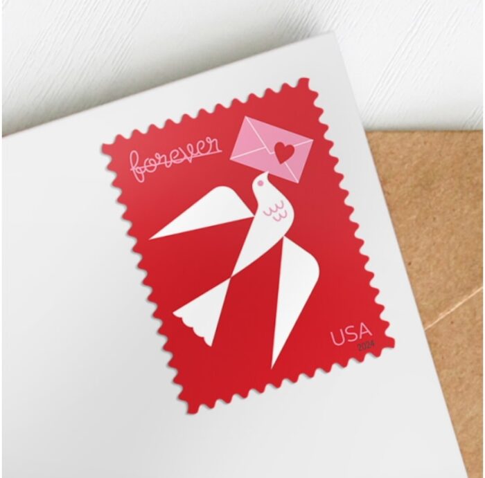 2024 Stamps Love Forever Stamps - Image 2