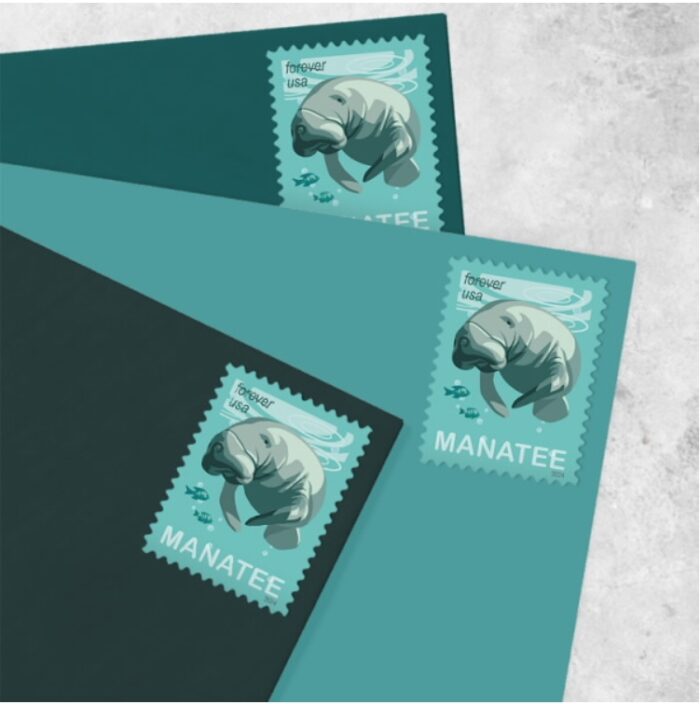 2024 Stamps Save Manatees Forever Stamps - Image 3