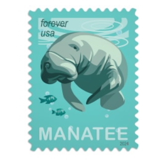 Save Manatees Stamps