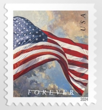 2024 Flag Stamps First-Class Mail®Forever Stamps