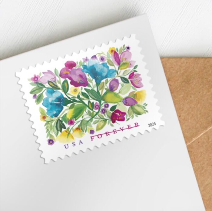 2024 Stamps Celebration Blooms Forever Stamps - Image 2