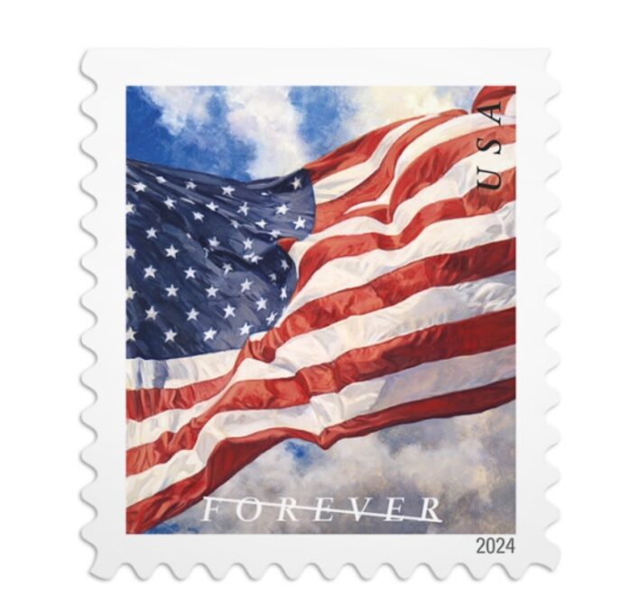 Flag Stamps Coil of 100 Forever Stamps - Image 6