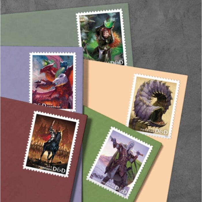 2024 Stamps Dungeons Dragons Forever Stamps - Image 2