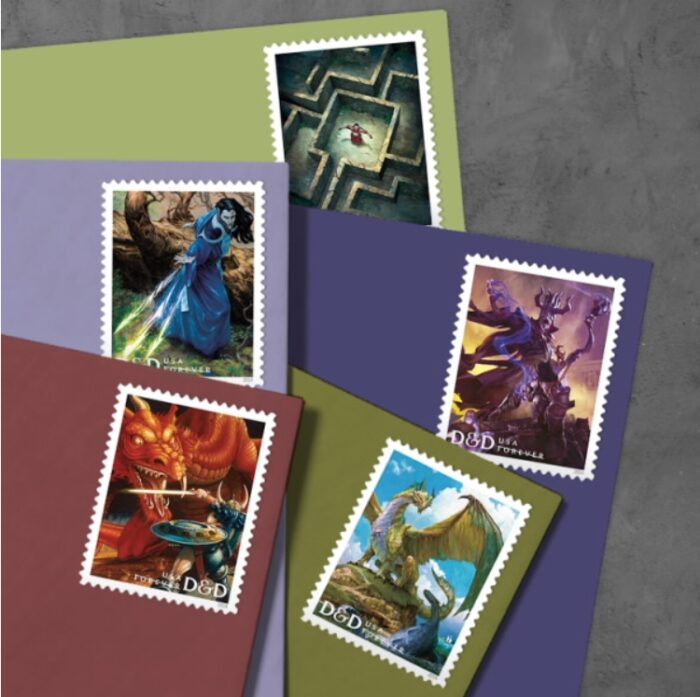 2024 Stamps Dungeons Dragons Forever Stamps - Image 3