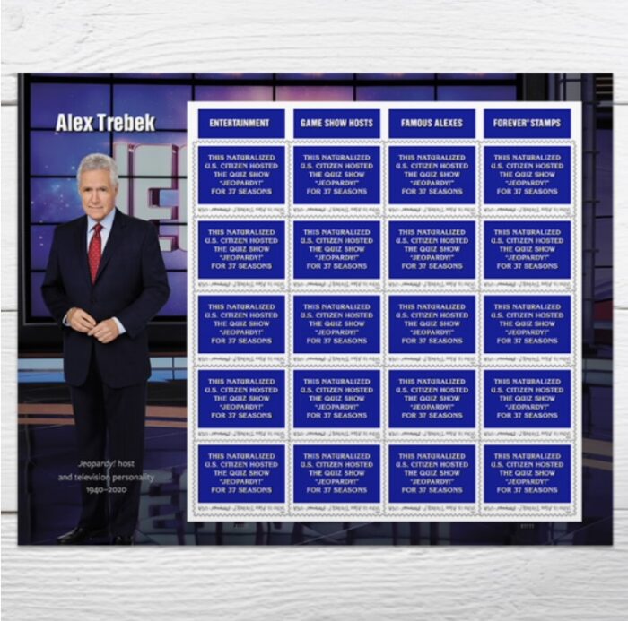 2024 Stamps Alex Trebek Forever Stamps - Image 3