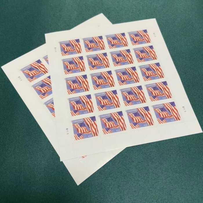 2022 US Flag Forever Stamps Book of 20 Stamps - Image 3