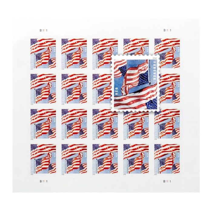 us forever stamps 100