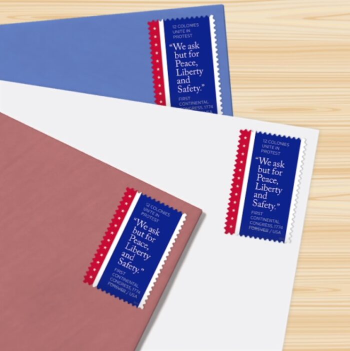 2024 Stamps First Continental Congress Forever Stamps - Image 3