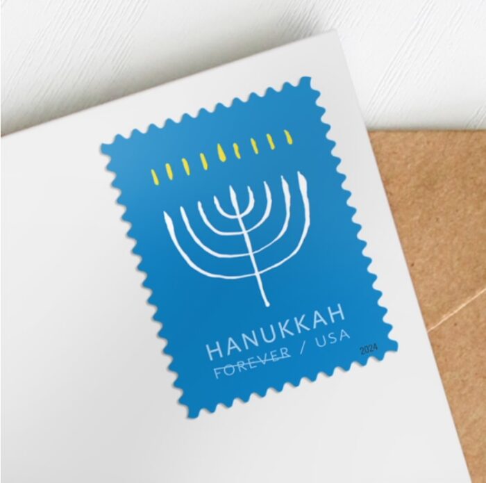 2024 Stamps Hanukkah Forever Stamps - Image 2