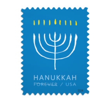 Hanukkah 2024 Stamps