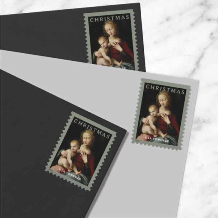 2022 Stamps Virgin and Child Forever Stamps - Image 4