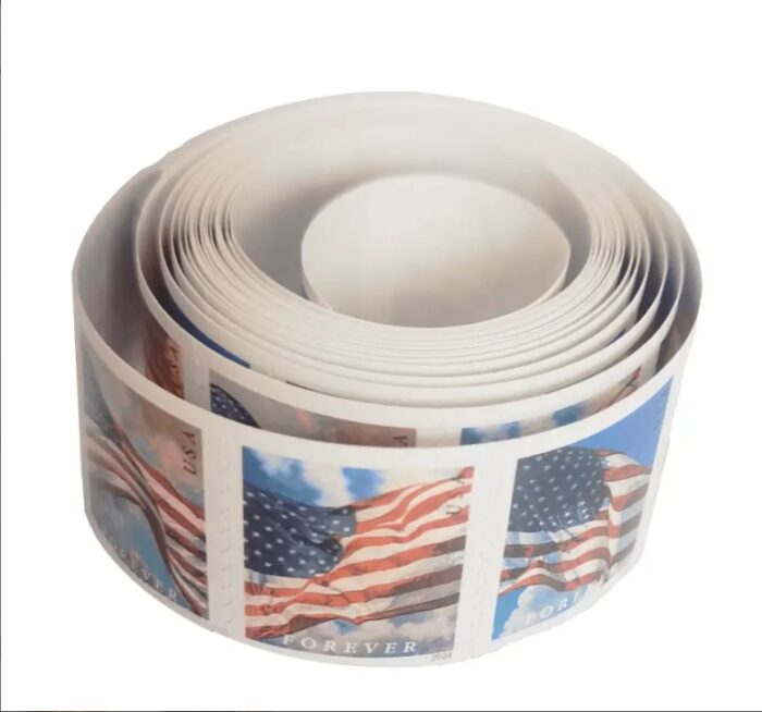 Flag Stamps Coil of 100 Forever Stamps - Image 4