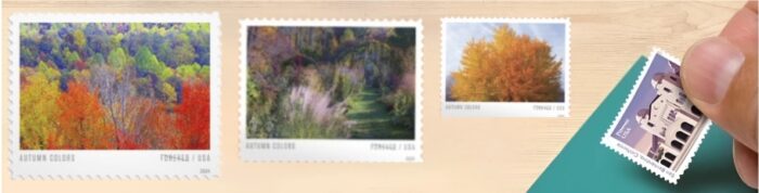 2024 Stamps Autumn Colors Forever Stamps - Image 5