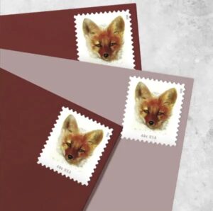 Red Fox Forever Stamps