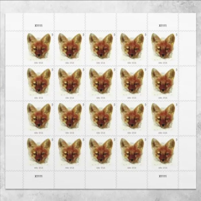 2023 Stamps Red Fox Forever Stamps - Image 2