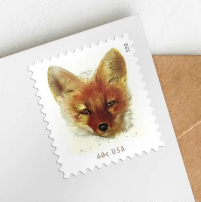 Red Fox Forever Stamps