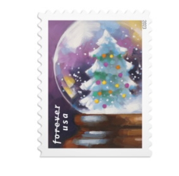 Snow Globes Stamps