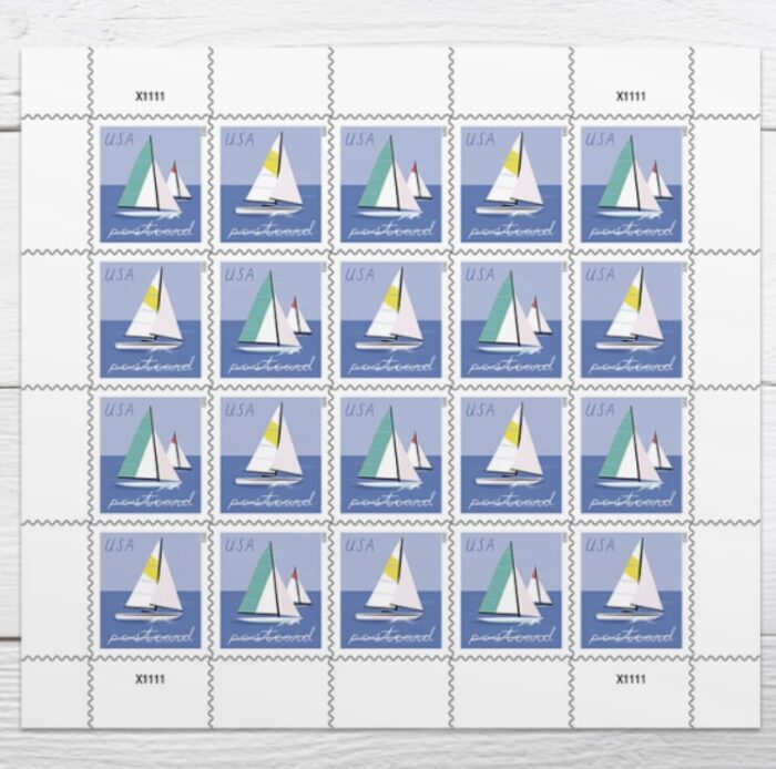 Stamps Sailboat Postcard Forever Stamps - Image 4