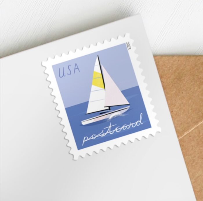 Stamps Sailboat Postcard Forever Stamps - Image 3