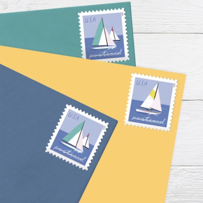 Stamps Sailboat Postcard Forever Stamps - Image 2